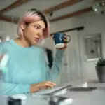 dutch morning productivity routine with coffee and stretching