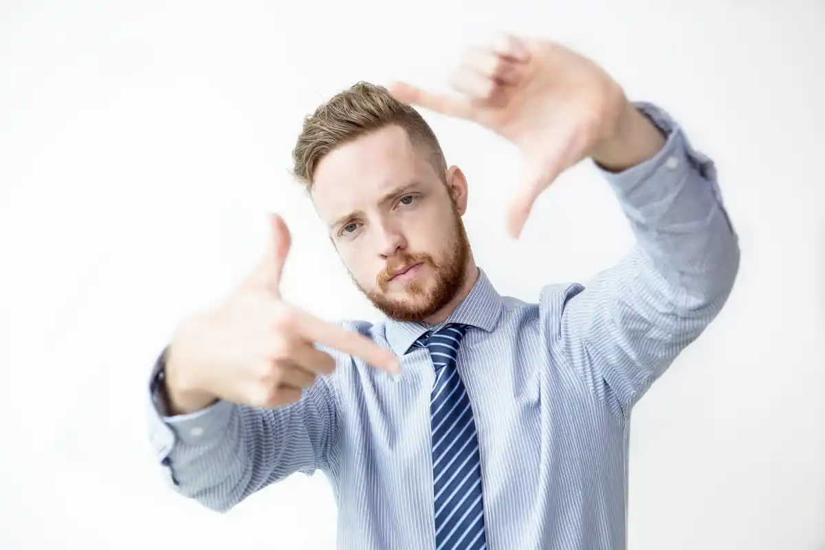 busy person saying no