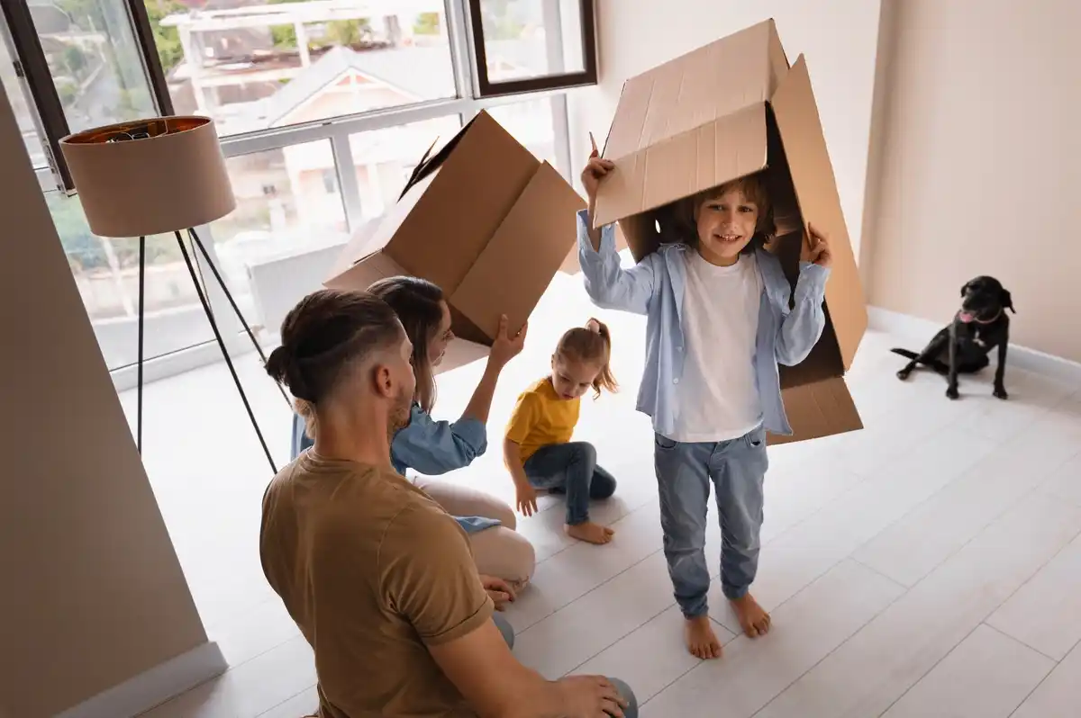 calm family home organization