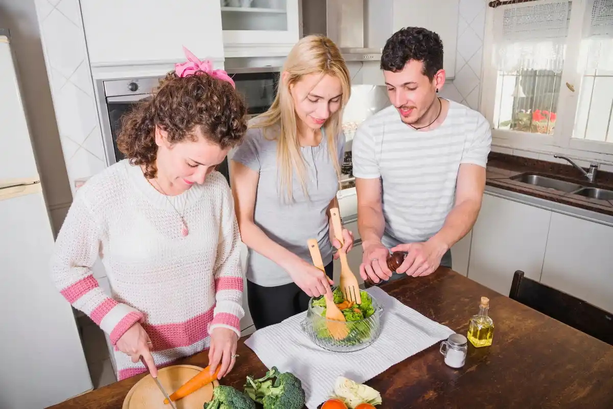family chore planner kitchen