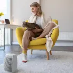 humidifier reducing dust in home