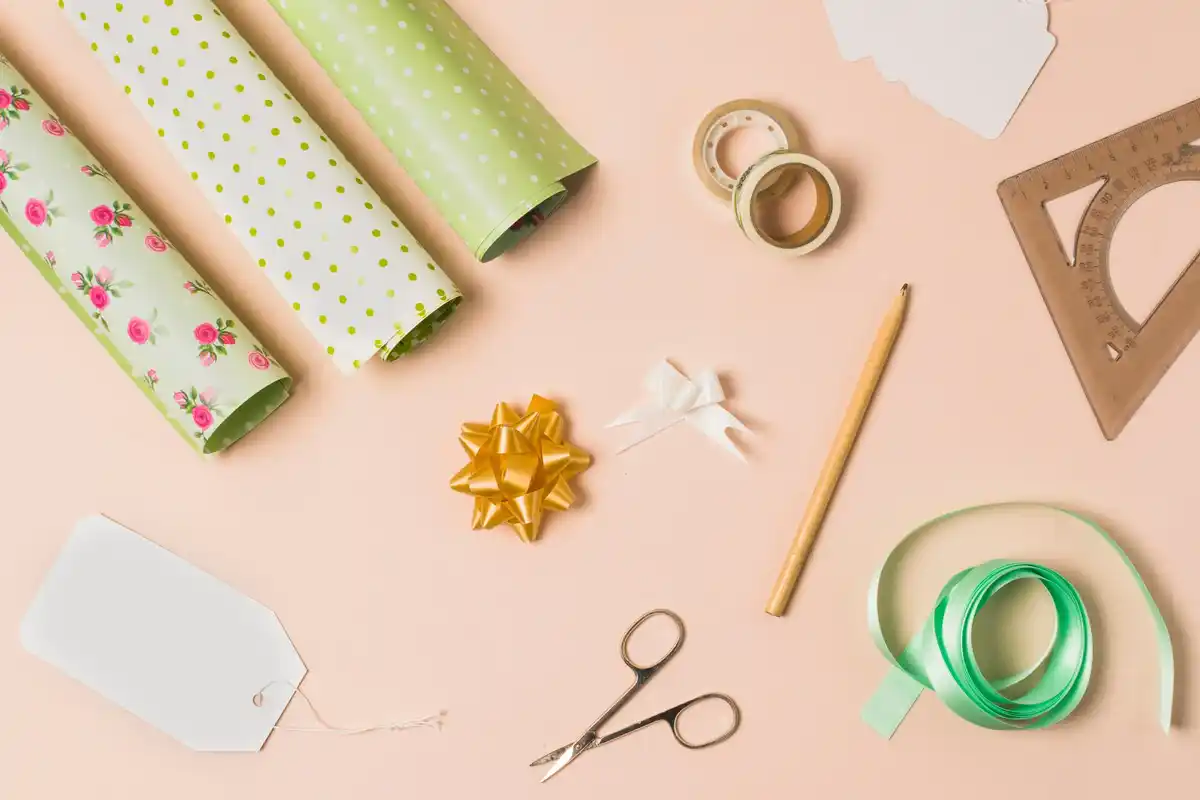 DIY craft organizer from toilet paper rolls