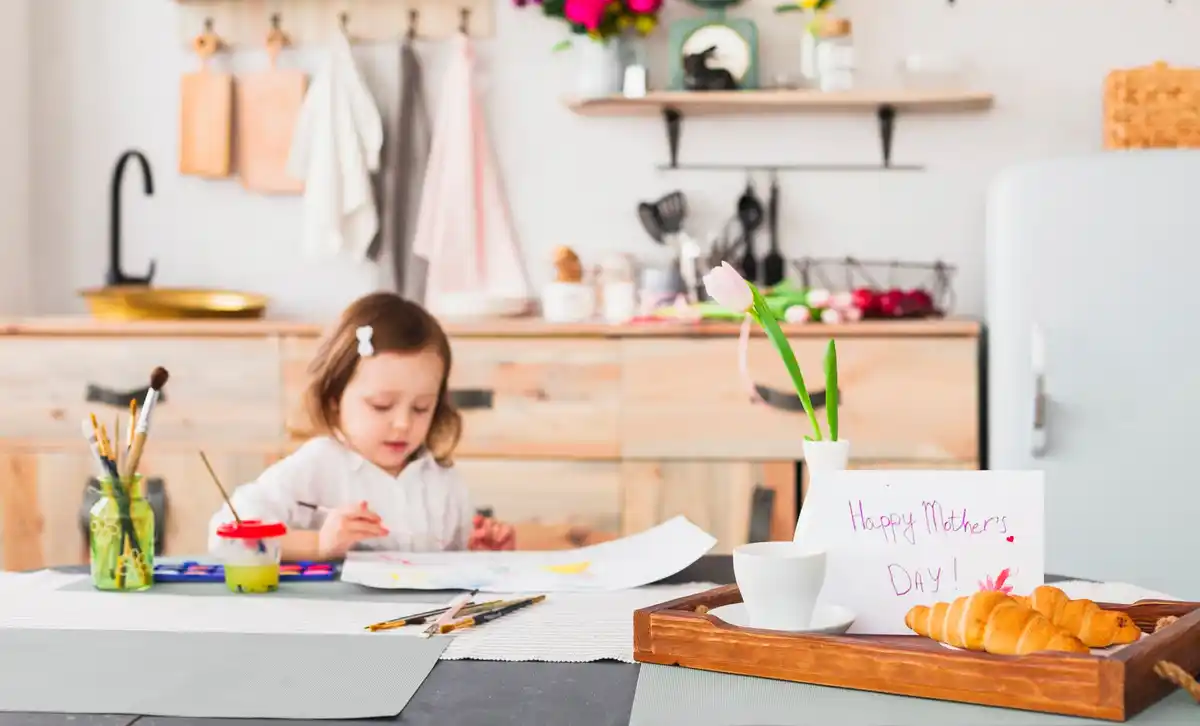 creative beginner crafting workspace cosy home