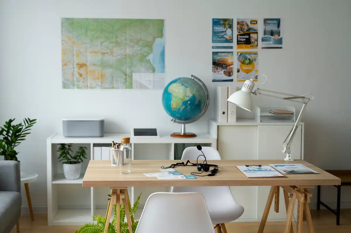 creative workspace different locations