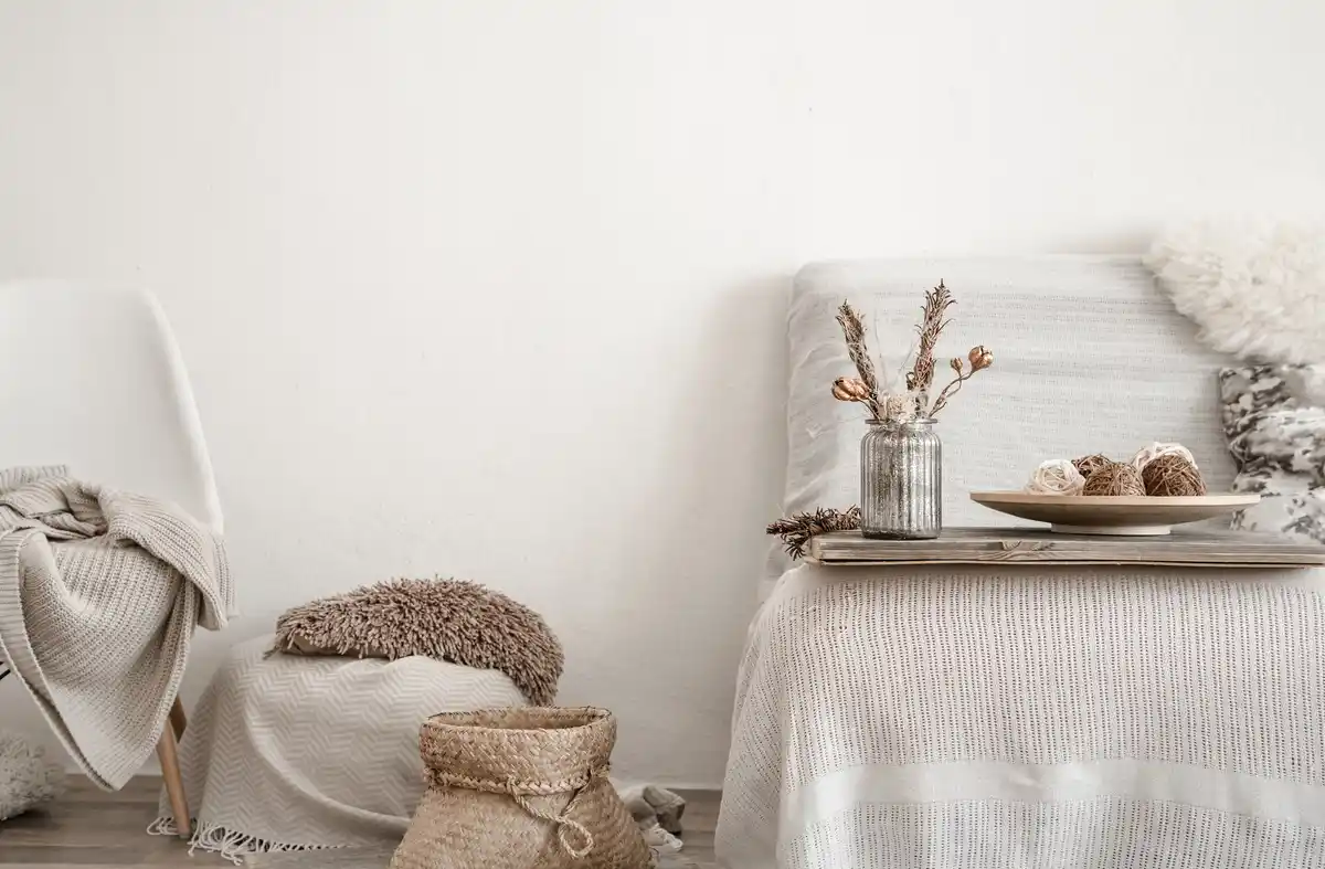 tidy home cozy room minimalism