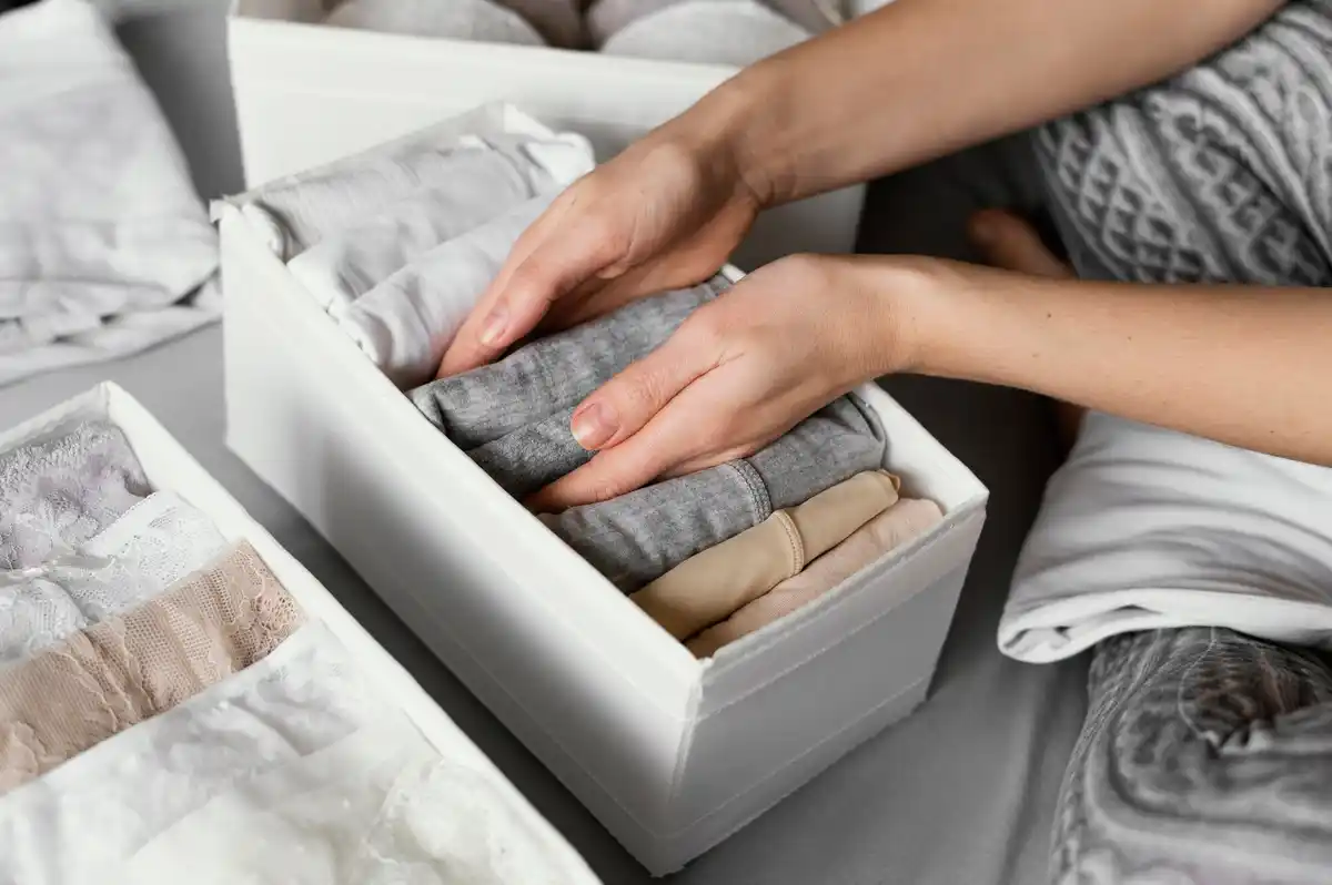 organized home decluttering